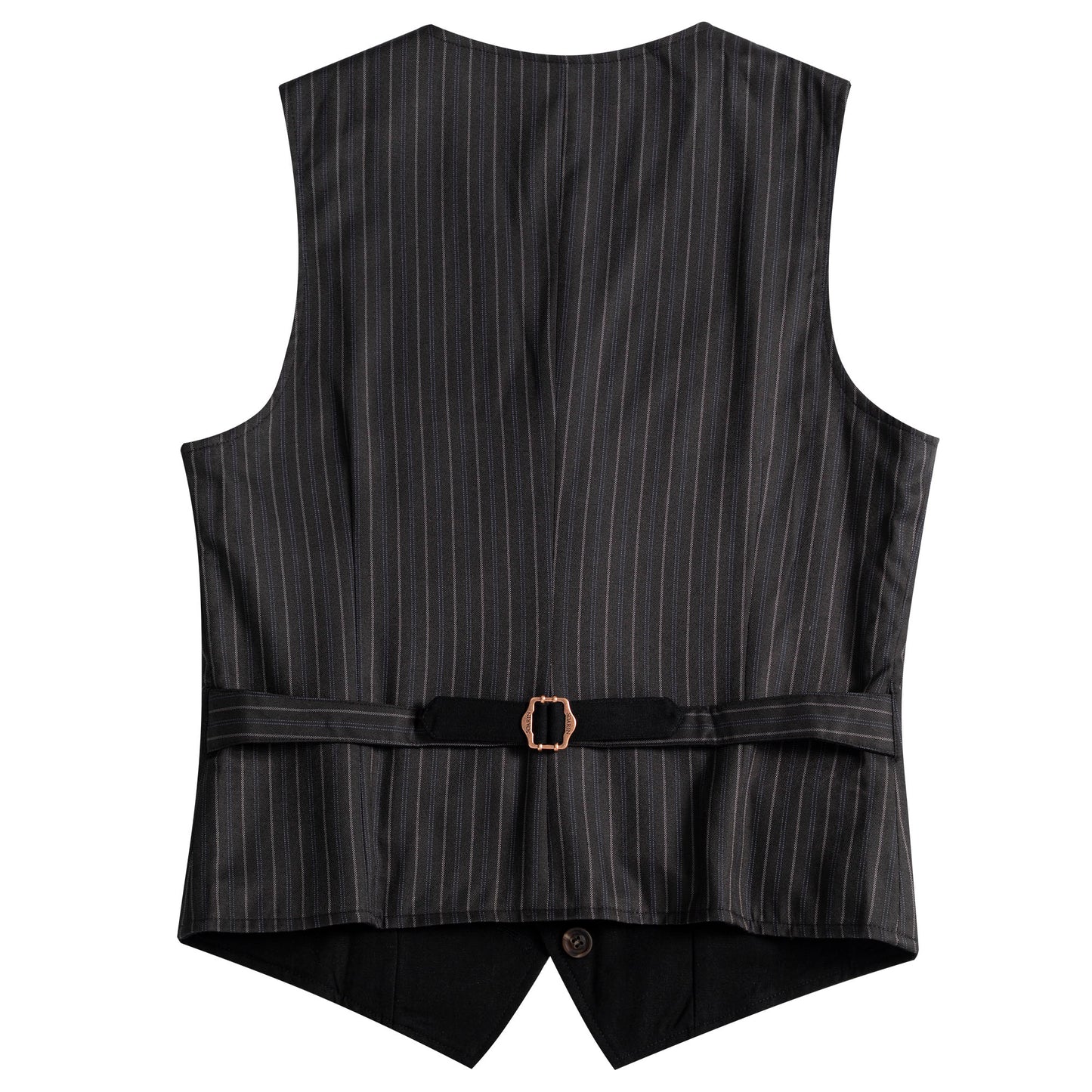 Double-sided British style striped suit vest for men business formal casual suit vest