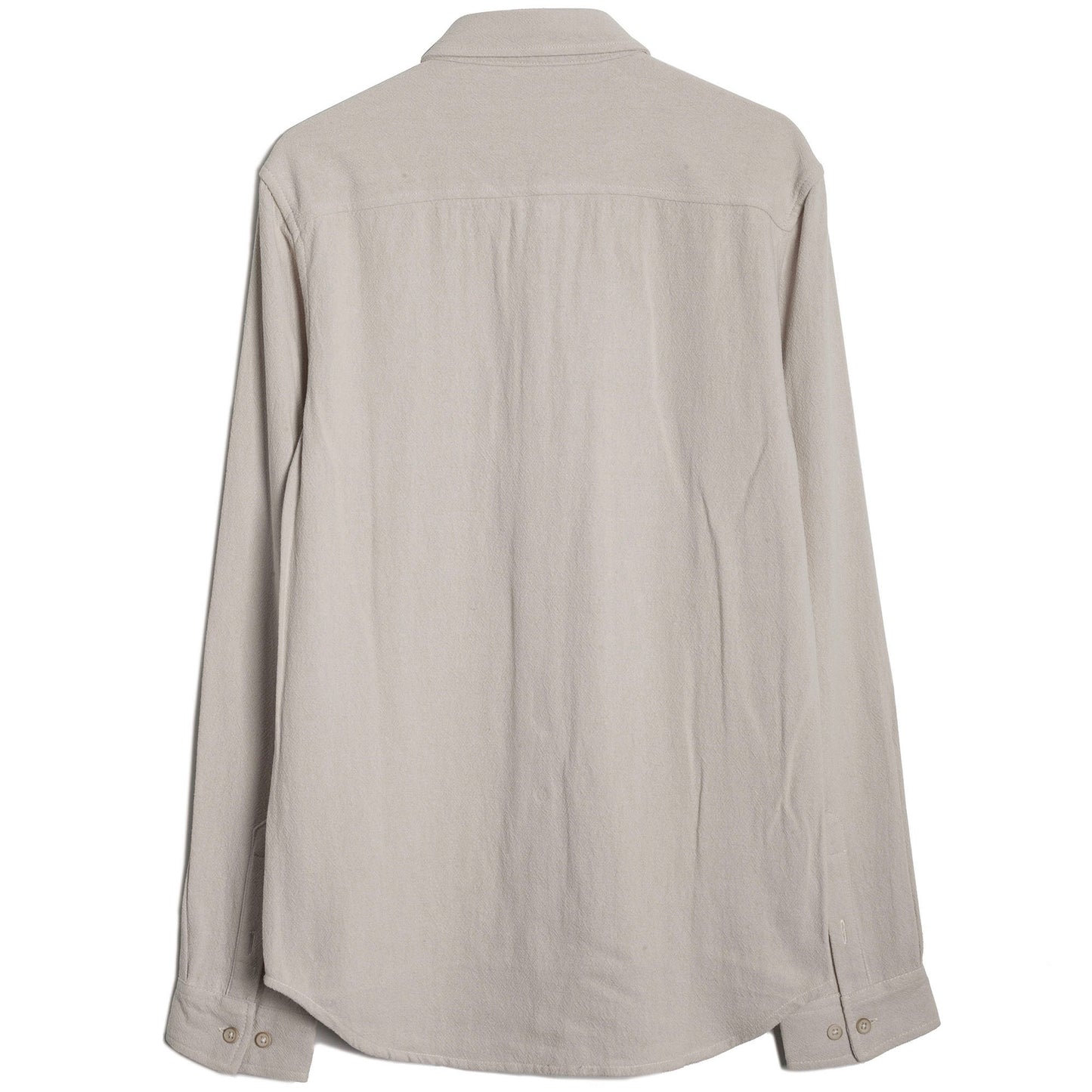 British retro style long sleeve linen shirt men's vintage drape business casual inner wear long sleeve shirt