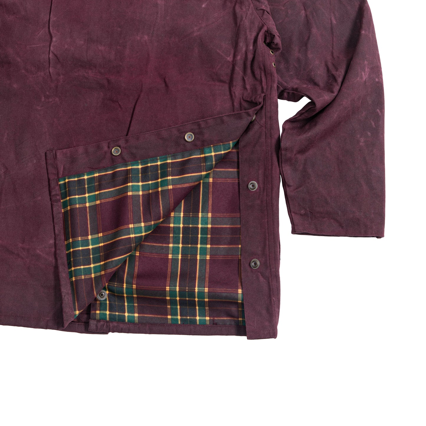 American workwear retro style waxed cloth jacket men's heavy windproof splicing casual loose hunting jacket