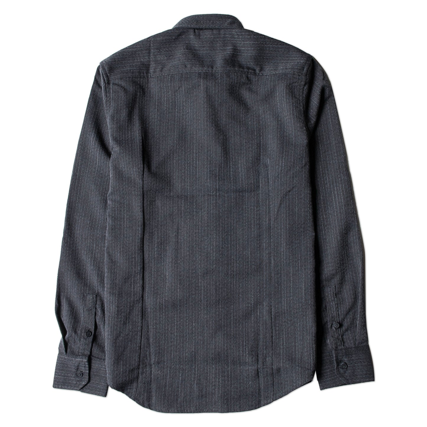 British style retro formal striped shirt men's autumn and winter business casual long sleeve non-iron suit shirt