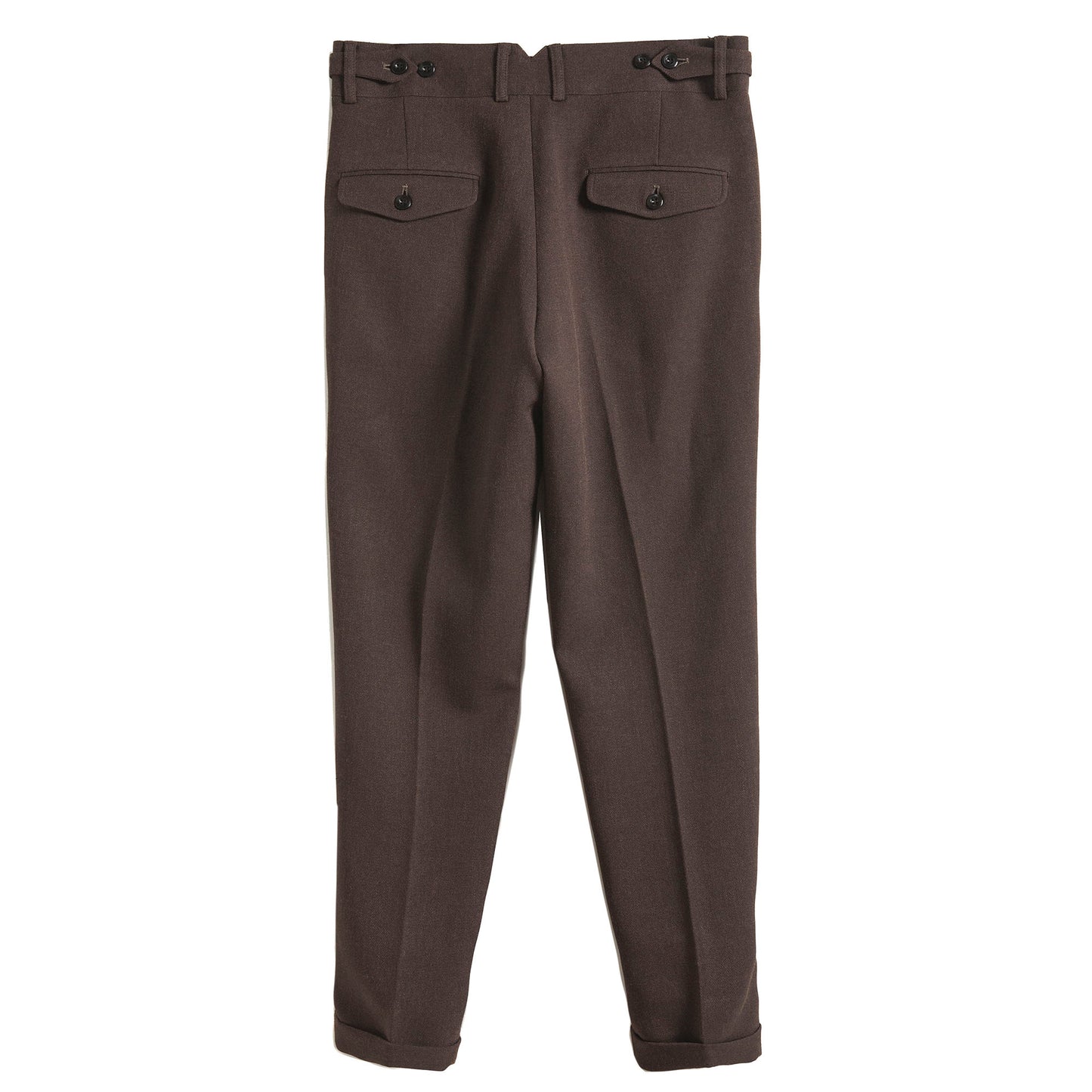 SOARIN original retro style Naples trousers men Italian autumn and winter drape casual slim fit nine-point trousers