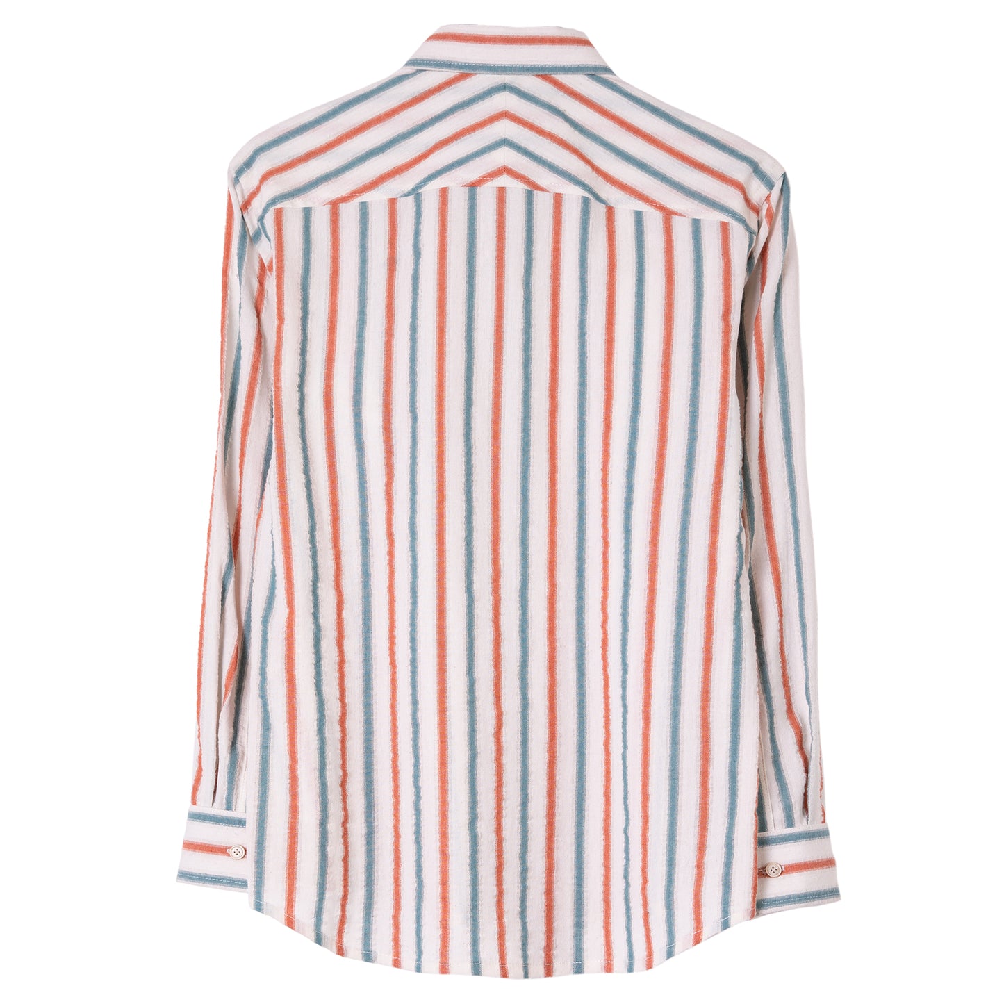 British retro style striped long-sleeved shirt for men High-end business formal casual slim-fit suit shirt
