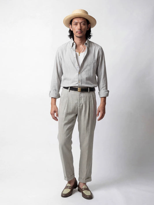 SOARIN Sartorial Vintage Regular Fit Lyocell Blend Trousers JITZ2622F288