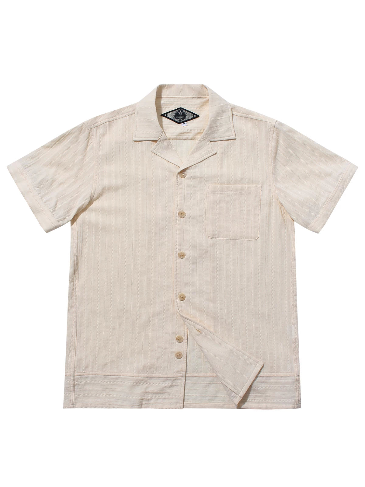 SOARIN Amekaji Regular Fit Cotton Short Sleeve Shirt YAOZ242TC278
