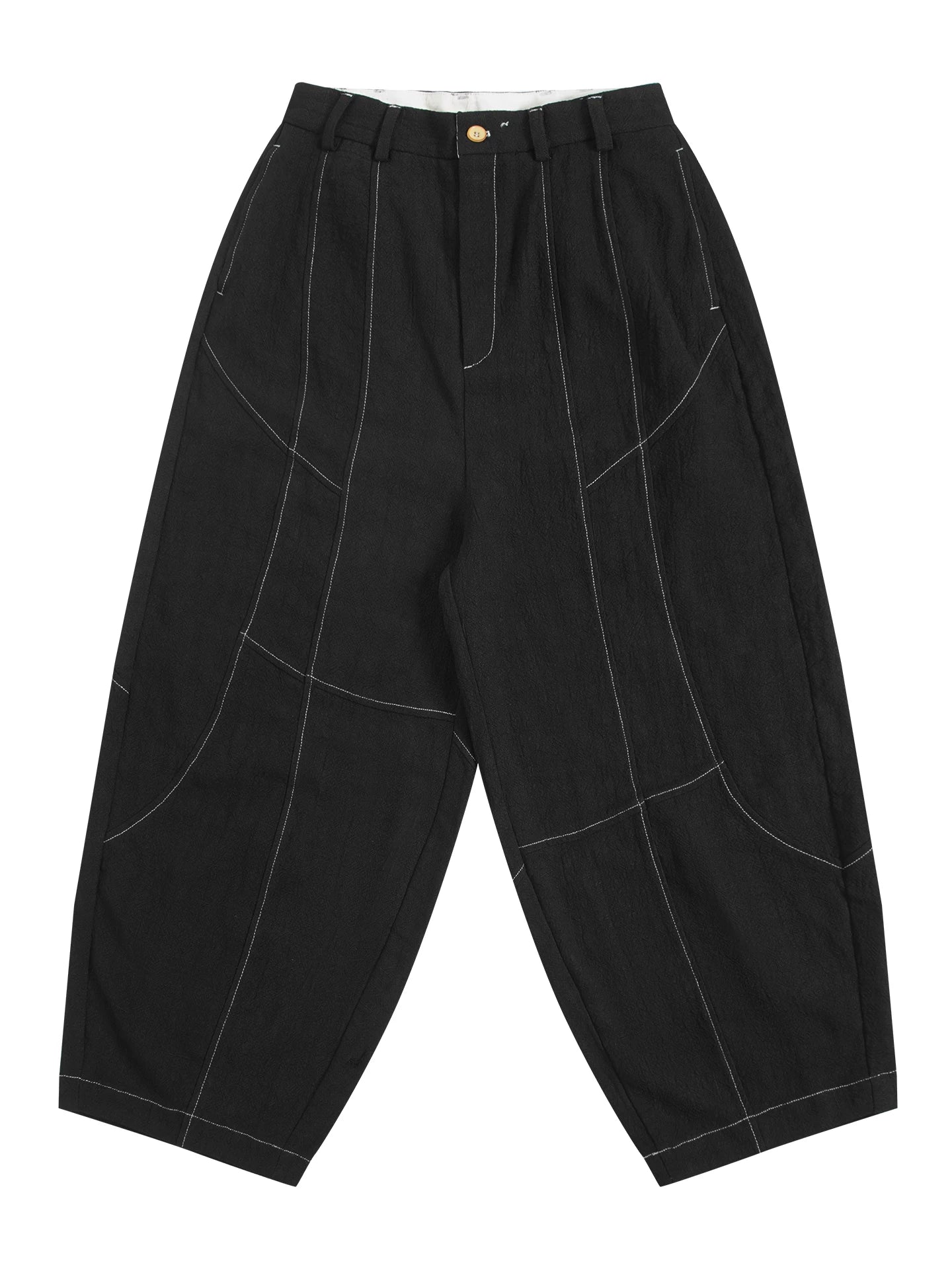 SOARIN WORLD Gai Yu Xia Series Relaxed Fit Linen Cotton Blend Trousers DCZ252TF231