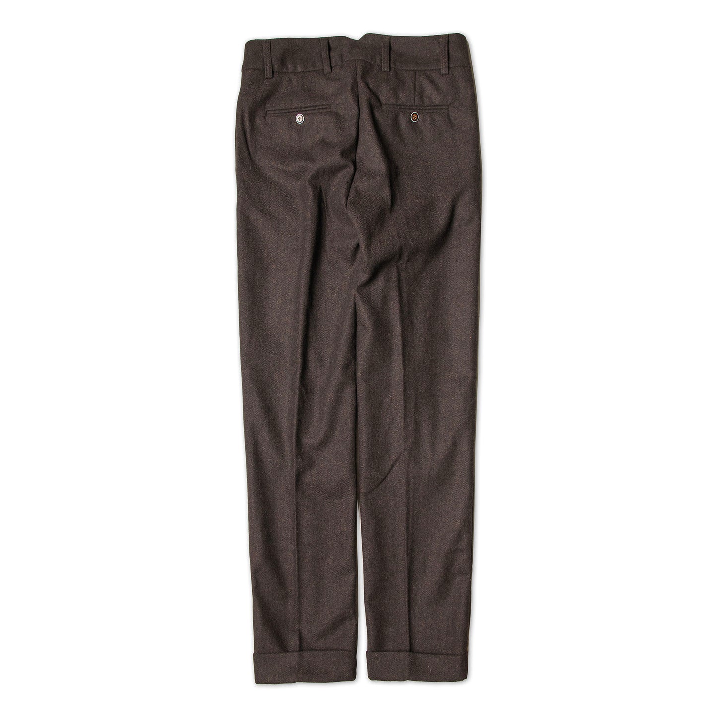 SOARIN original British retro style nine-point handsome pants men's wool tweed tapered casual suit pants