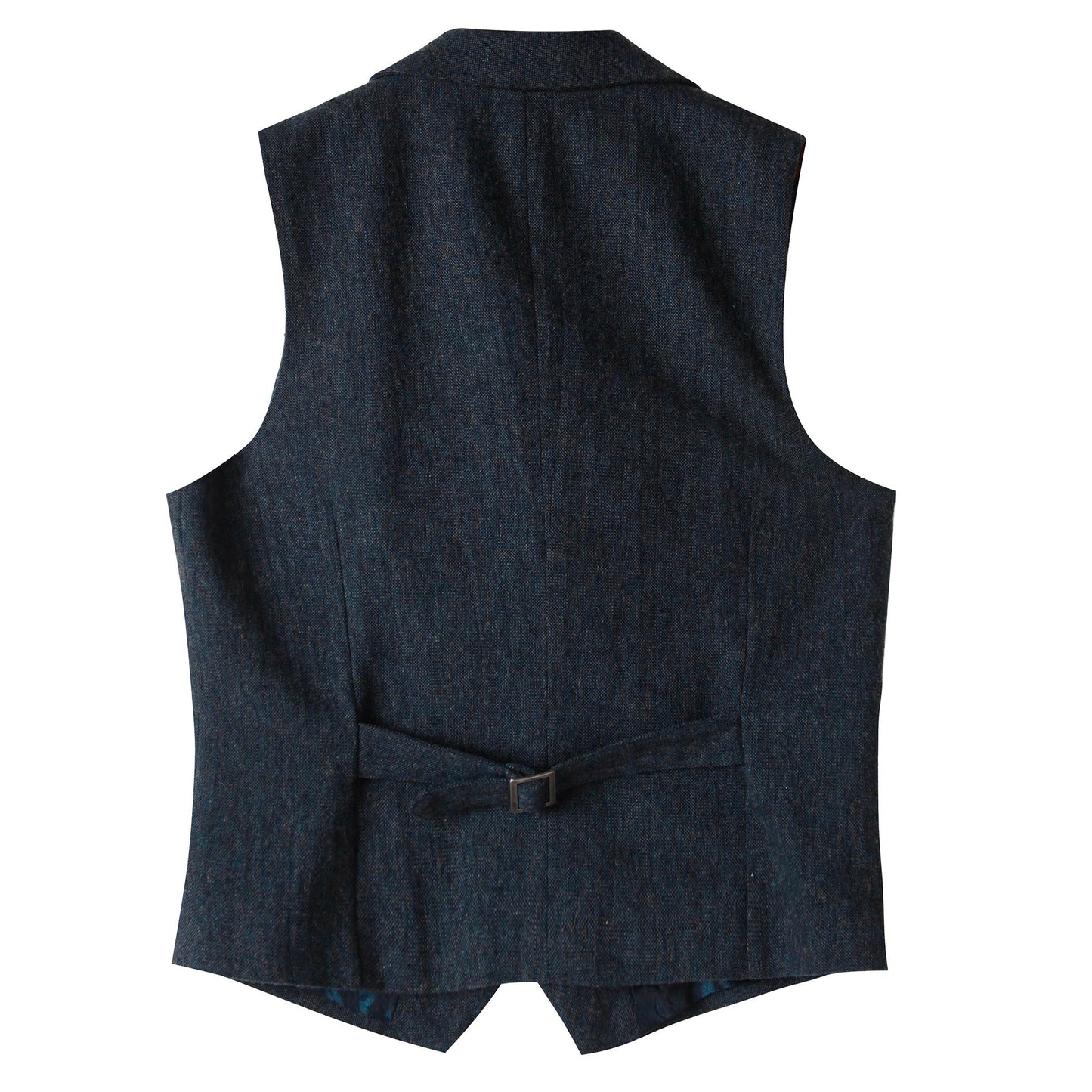 British style elegant woolen suit vest for men Retro business slim casual lapel suit vest