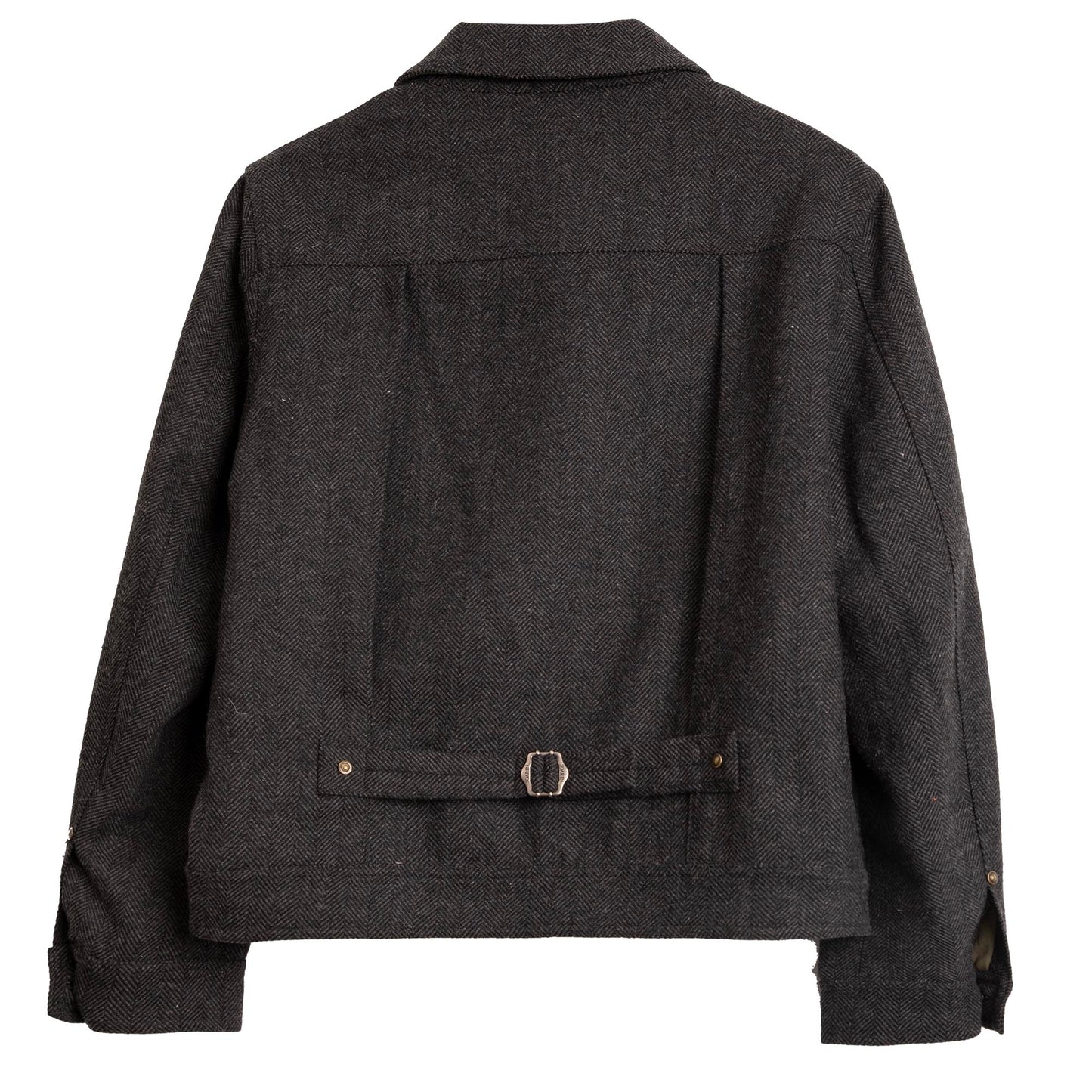 American retro style heavyweight work jacket men's Ami khaki motorcycle clothing casual wool ranch coat