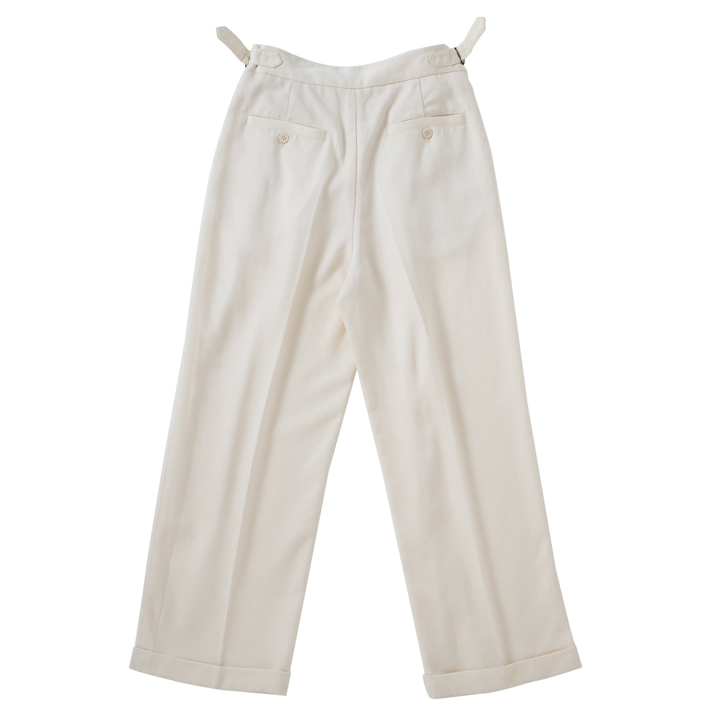 SOARIN Italian Naples white trousers men's Tencel business gentleman commuting straight drape long trousers