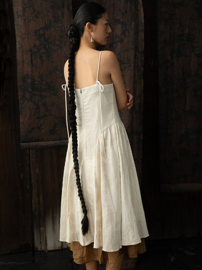 SOARIN WORLD Fit and Flare Cotton Rayon Slip Dress N-DCZ252TQ23