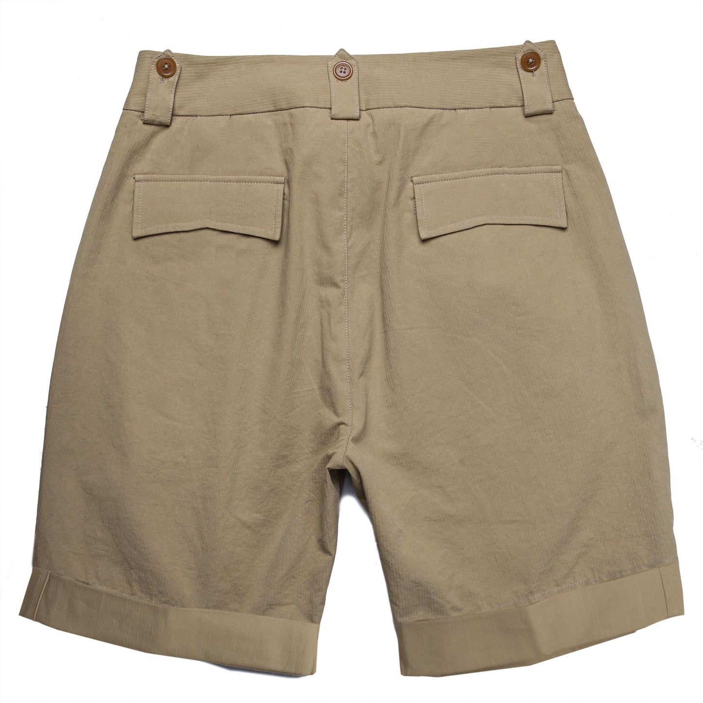 American retro style workwear style shorts men's Ami Khaki Gurga casual loose riding pants
