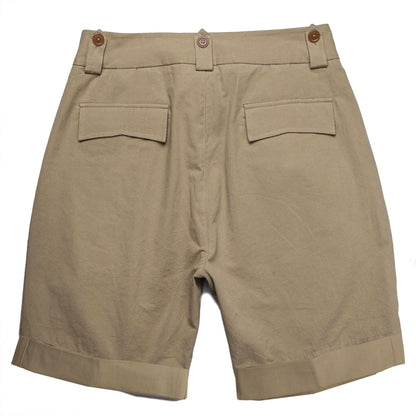American retro style workwear style shorts men's Ami Khaki Gurga casual loose riding pants
