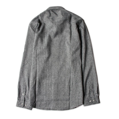 British yuppie style men's retro striped shirt high-end business casual non-iron suit long-sleeved shirt