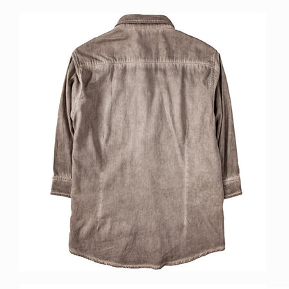 SOARIN WORLD Gai Yu Xia Series Loose Fit Cotton Shirt Z92C218