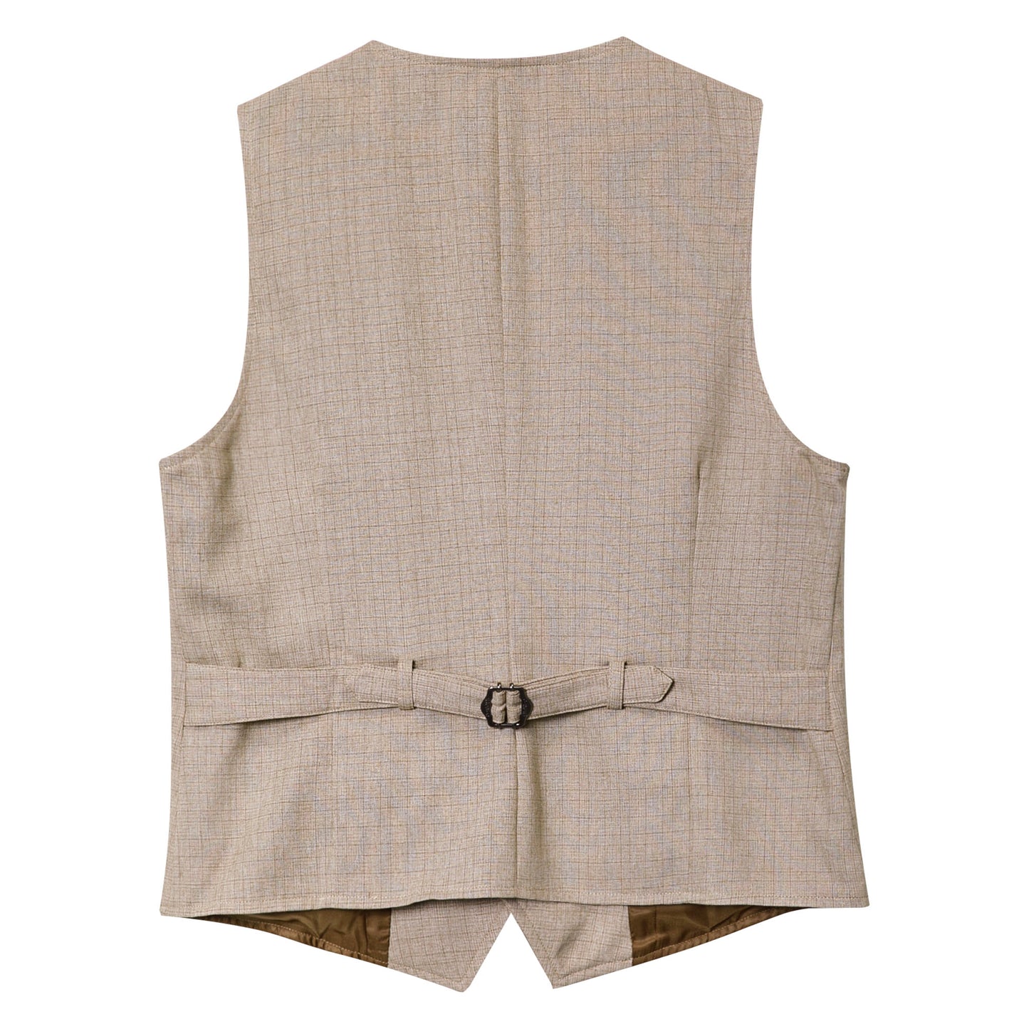 British retro style plaid suit vest for men Summer high-end business casual slim suit vest