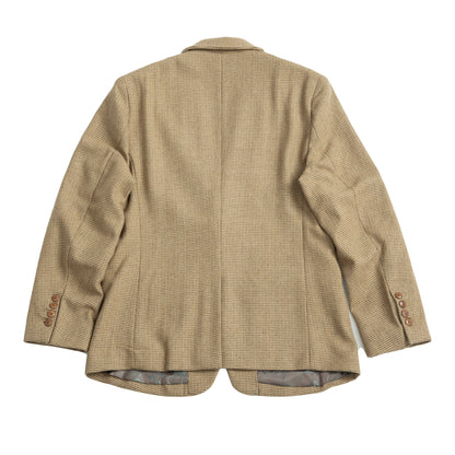 Waffle British retro wool suit jacket for men Business casual slim suit