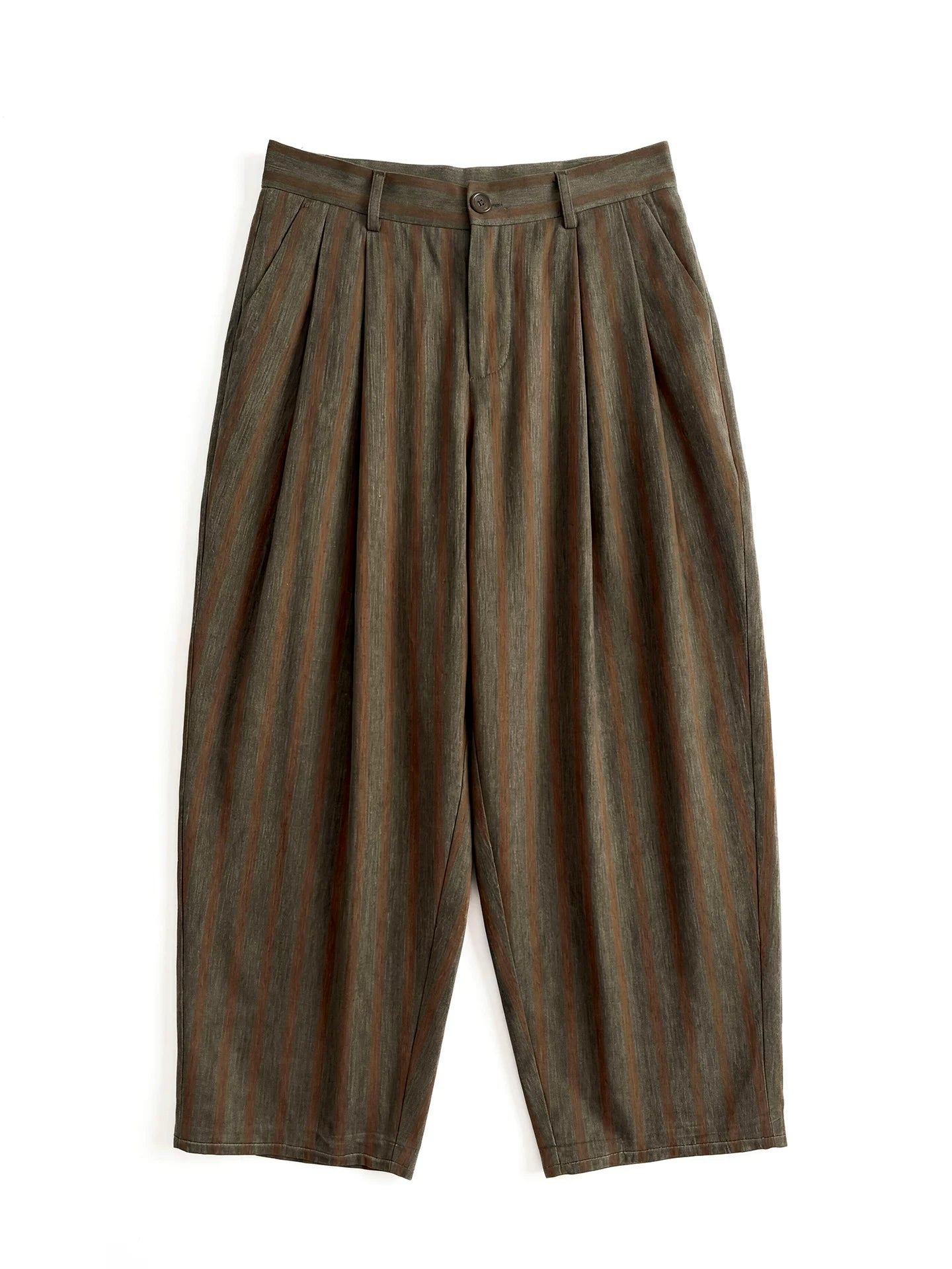 SOARIN British Vintage Tapered Fit Linen Blend Trousers  JITZ262TF259