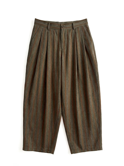 SOARIN Casual Vintage Loose Fit Polyester Viscose Linen Blend Casual Trousers JITZ262TF259