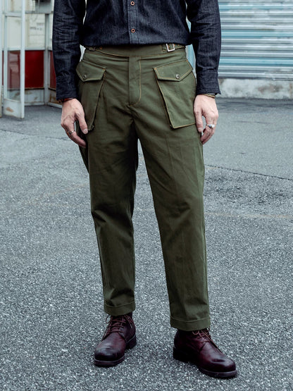SOARIN British Safari Regular Fit Pure Cotton Trousers   Z223F688