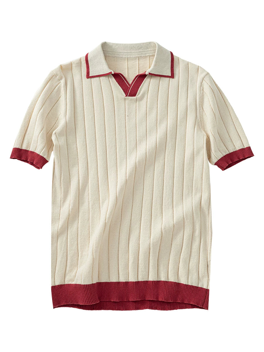 SOARIN Regular Fit Cotton Knit Polo Shirt JIVZ2522P33     Length	Shoulder	Chest	Sleeve M	64	39	98	23.5 L	65	40	104	24.5 XL	66	41	106	25.5 XXL	67	42	110	26.5 XXXL	68	43	114	27.5