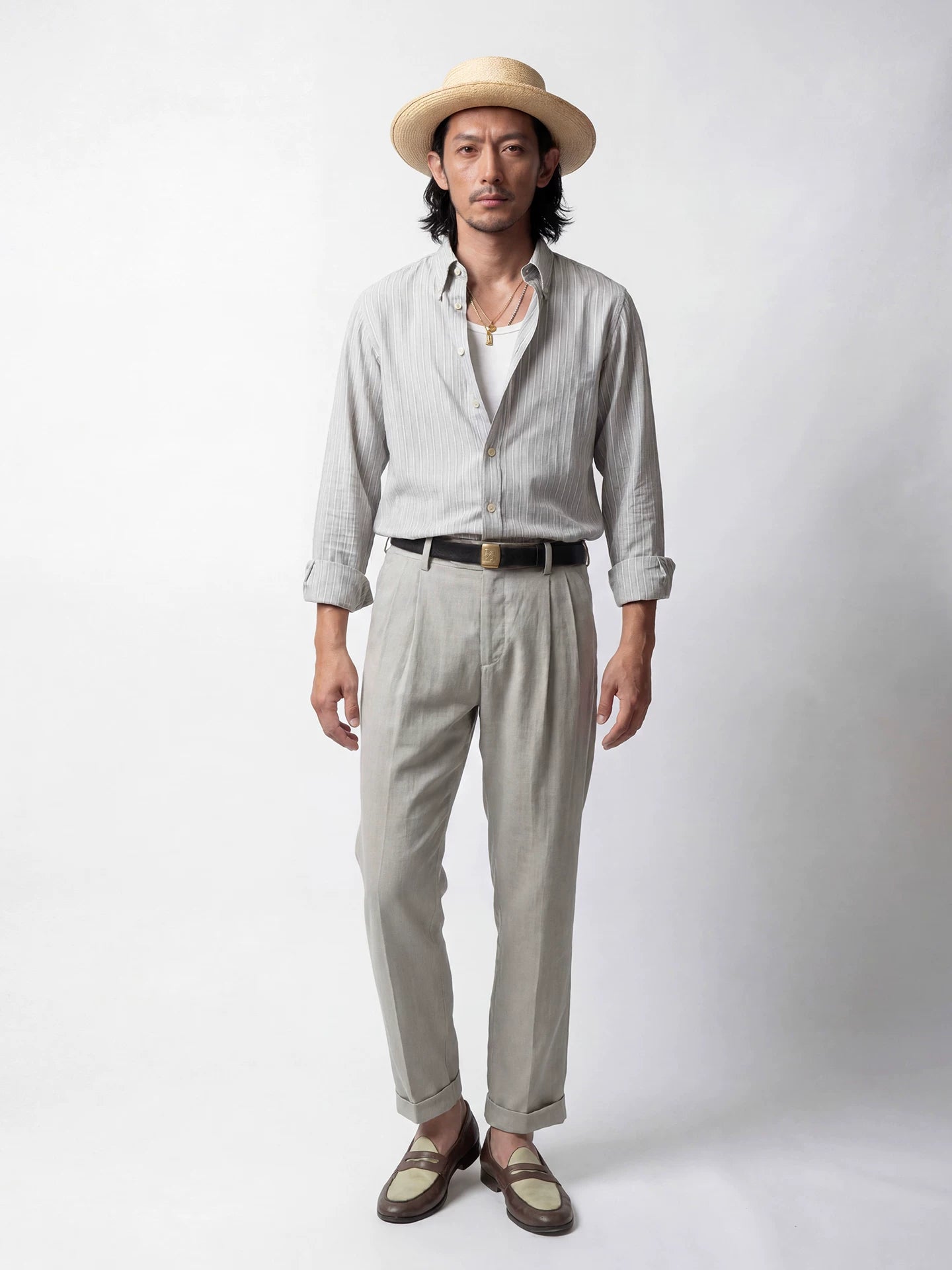 SOARIN Sartorial Vintage Regular Fit Lyocell Blend Trousers JITZ2622F288