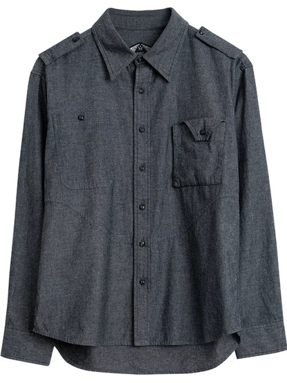 SOARIN British Vintage Regular Fit Cotton Cargo Shirt   Z223C743