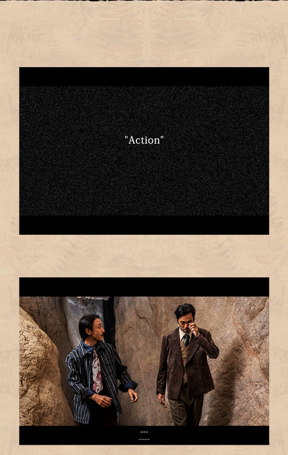 SOARIN美式复古工装夹克男士 阿美咔叽秋冬休闲条纹翻领外套上衣