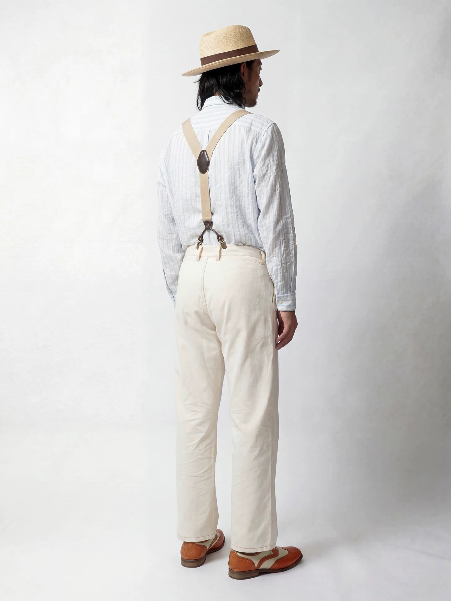 SOARIN Casual Vintage Regular Fit Cotton Chino Trousers YAOZ262TF280