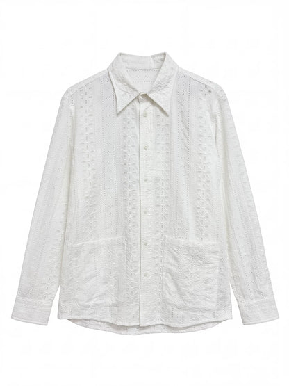 SOARIN Casual Vintage Regular Fit Cotton Long Sleeve Shirt JITZ252TC373