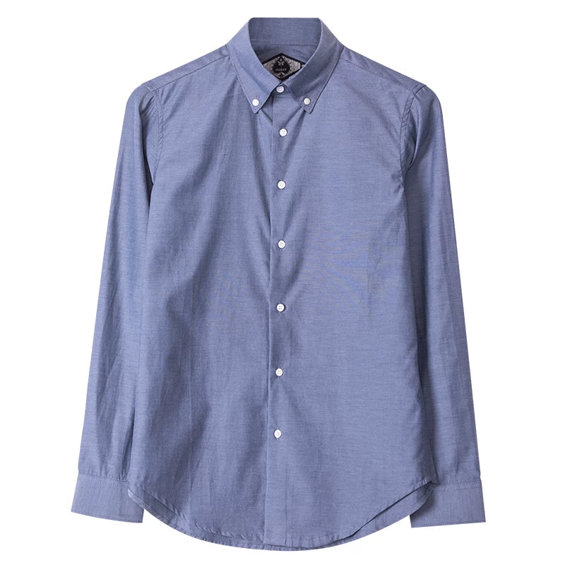 SOARIN British Elegant Slim Fit Pure Cotton Long Sleeve Shirt   CO93C239