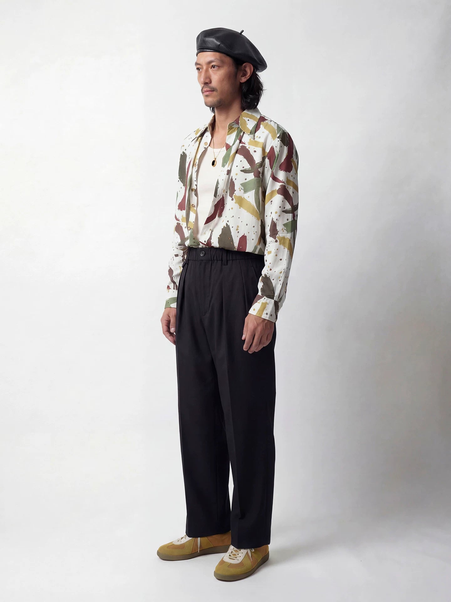 SOARIN Casual Vintage Loose Fit Lyocell Cotton Casual Pants JITZ262TF263