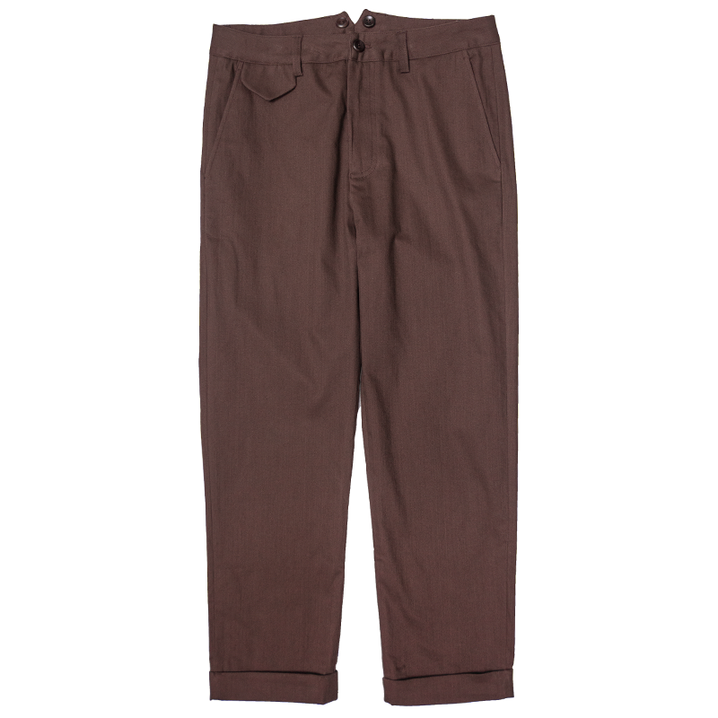 SOARIN British Casual Relaxed Fit Cotton Stretch Trousers   Z92F209