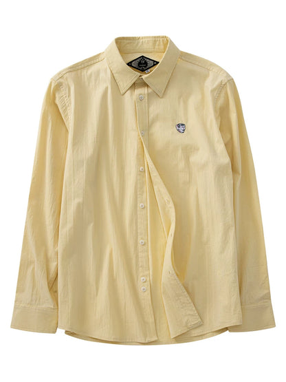 SOARIN Elegant Summer Regular Fit Lyocell Cotton Long Sleeved Shirt JUKZ252TC392