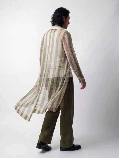 SOARIN Casual Vintage Loose Fit Polyester Long-sleeved shirts JITZ262TC477