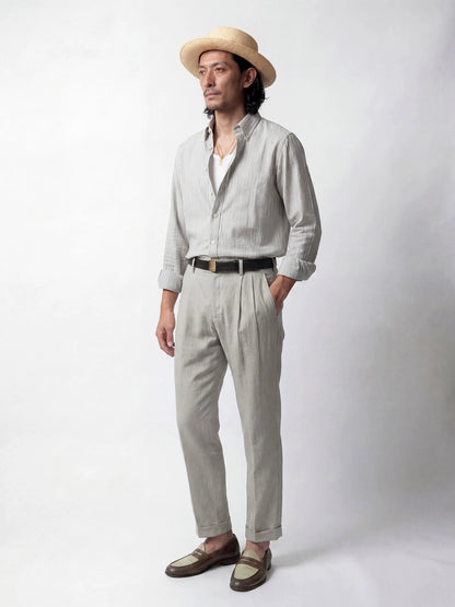 SOARIN Sartorial Vintage Regular Fit Lyocell Blend Trousers JITZ2622F288