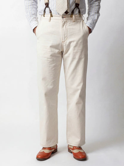 SOARIN Casual Vintage Regular Fit Cotton Chino Trousers YAOZ262TF280