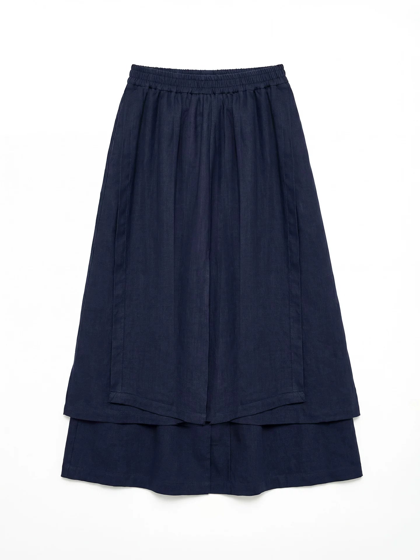 SOARIN Casual Vintage Relaxed Fit Ramie Cotton Culottes PNZ262TF261