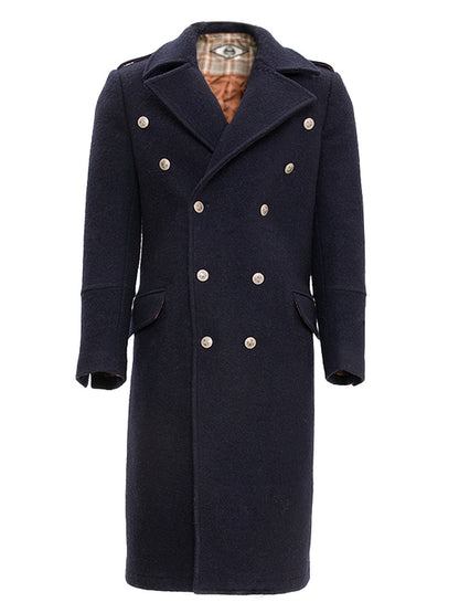 【100%羊毛】SOARIN英式复古双排扣布雷泽大衣外套男商务马球风衣