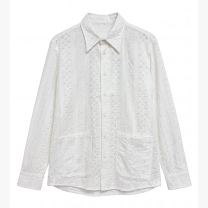 SOARIN Casual Vintage Regular Fit Cotton Long Sleeve Shirt JITZ252TC373