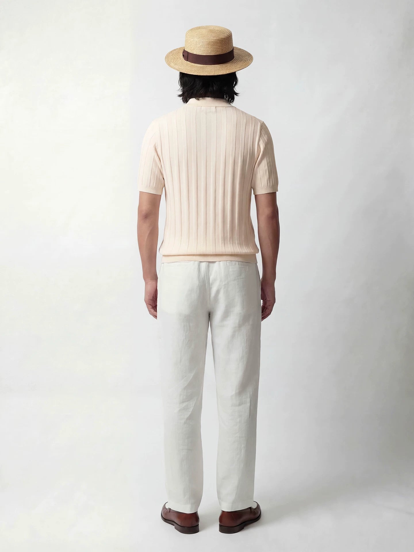 SOARIN Casual Vintage Loose Fit Tencel Linen Blend Casual Pants HMK39