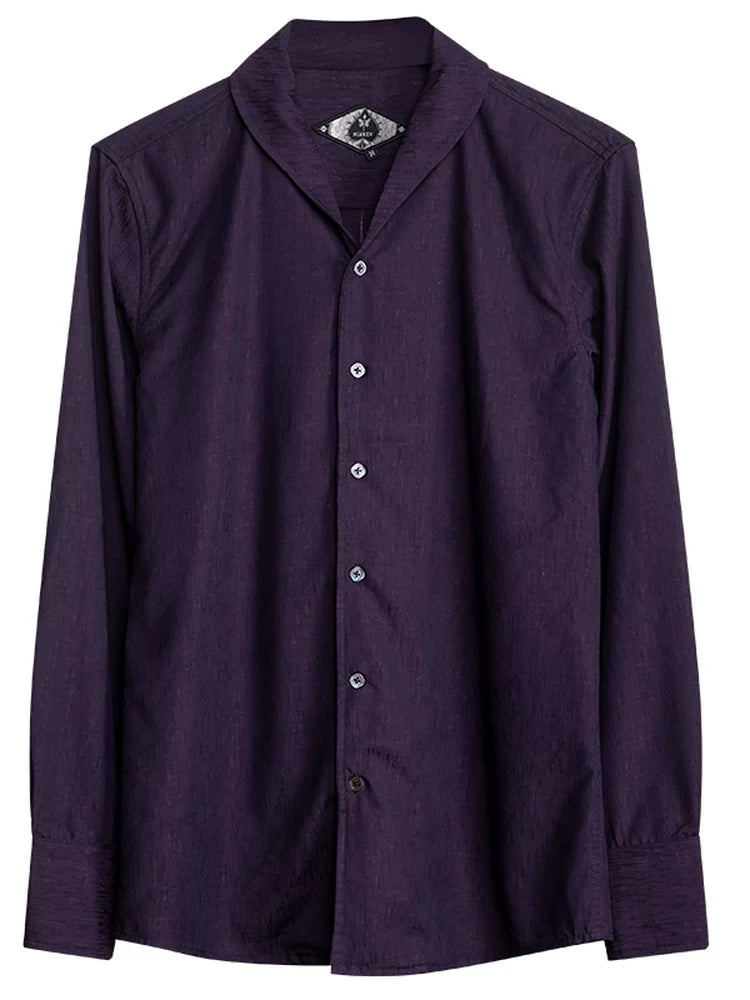 SOARIN Elegant Vintage Slim Fit Bamboo Blend Camp Collar Shirt  JITZ2323C57