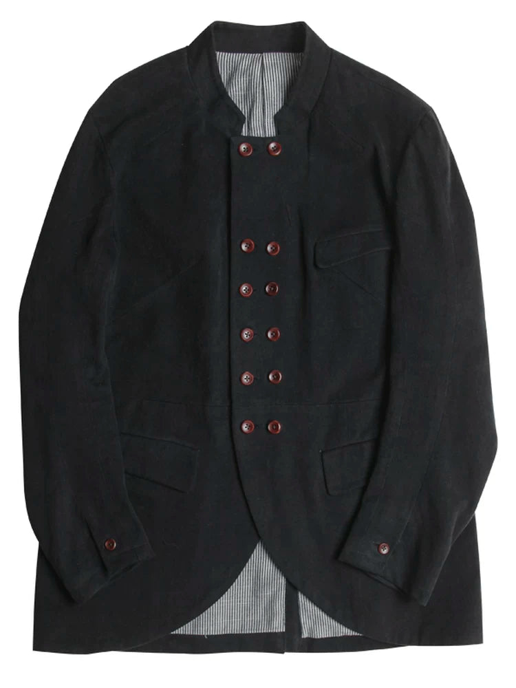 SOARIN Avant-Garde Vintage Loose Fit Cotton Jacket Z213W432