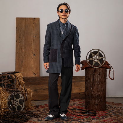 SOARIN WORLD Gai Yu Xia Deconstructive Tailored Blazer Z223XZ649