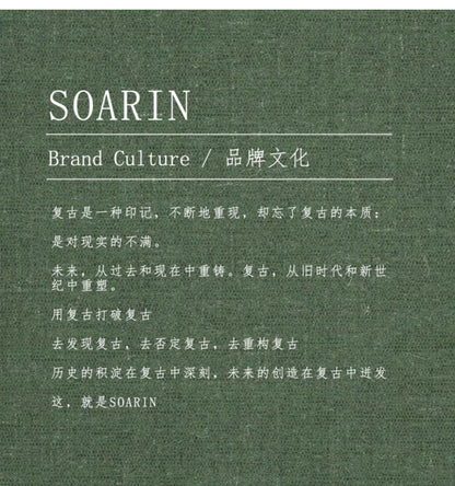 SOARIN British Vintage Straight Fit Wool Blend Trousers  Z73F59
