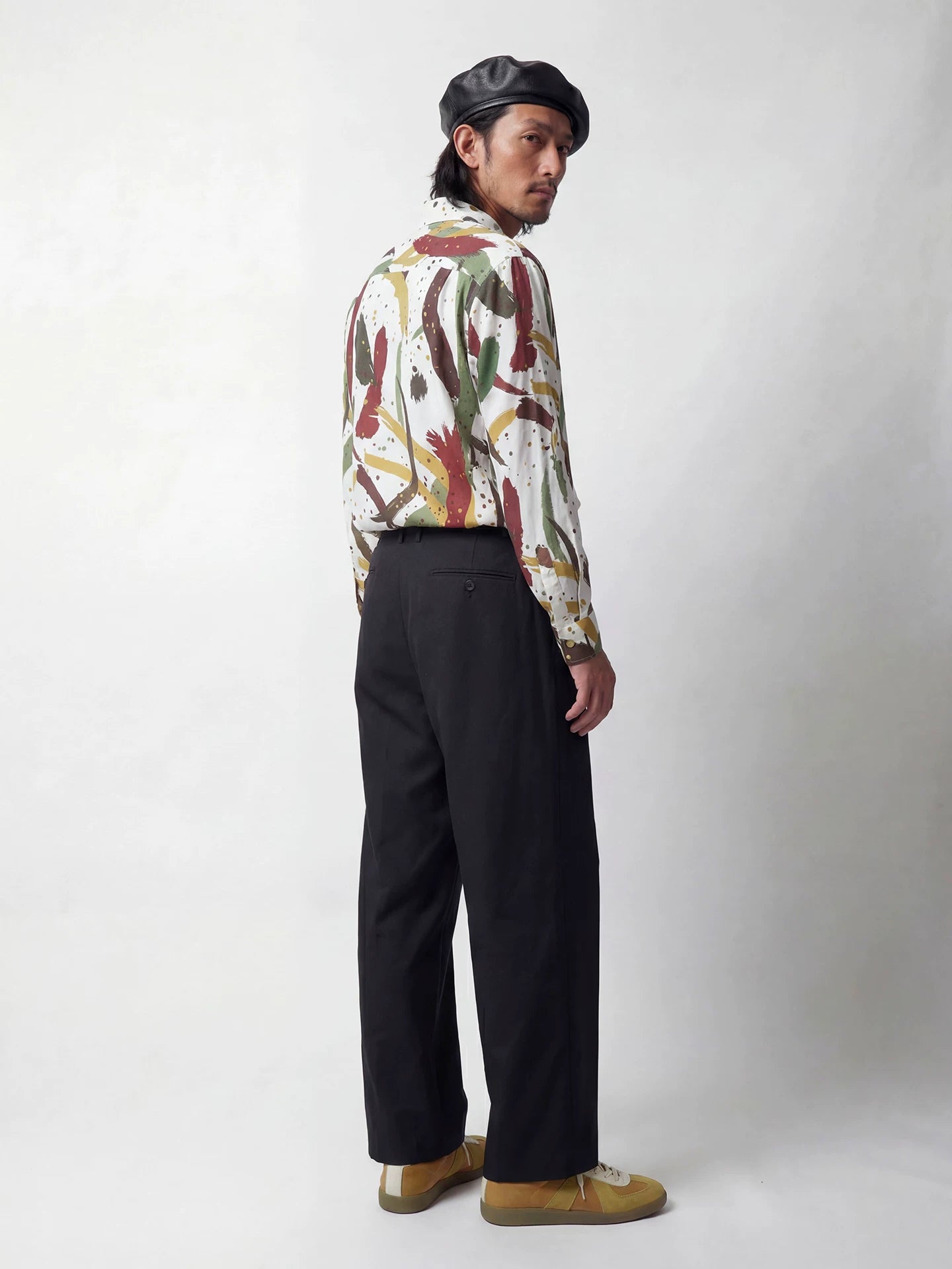 SOARIN Casual Vintage Loose Fit Lyocell Cotton Casual Pants JITZ262TF263