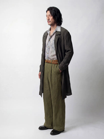SOARIN WORLD Gai Yu Xia Series Relaxed-Fit Cupro-Blend Shirt HG262C100