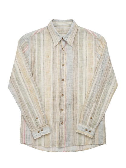 SOARIN Casual Vintage Regular Fit Tencel Blend Long Sleeve Shirt JITZ2621C492