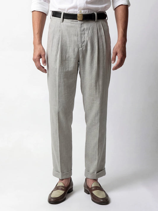 SOARIN Sartorial Vintage Regular Fit Lyocell Blend Trousers JITZ2622F288