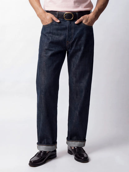 SOARIN Casual Vintage Loose Fit Cotton Denim Jeans HMNK13
