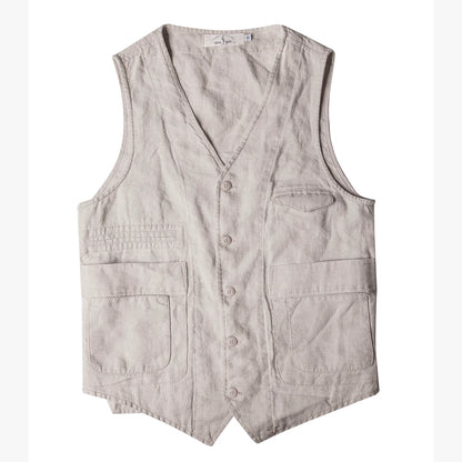SOARIN Casual Vintage Regular Fit Cotton Waistcoat Vest Z92B202